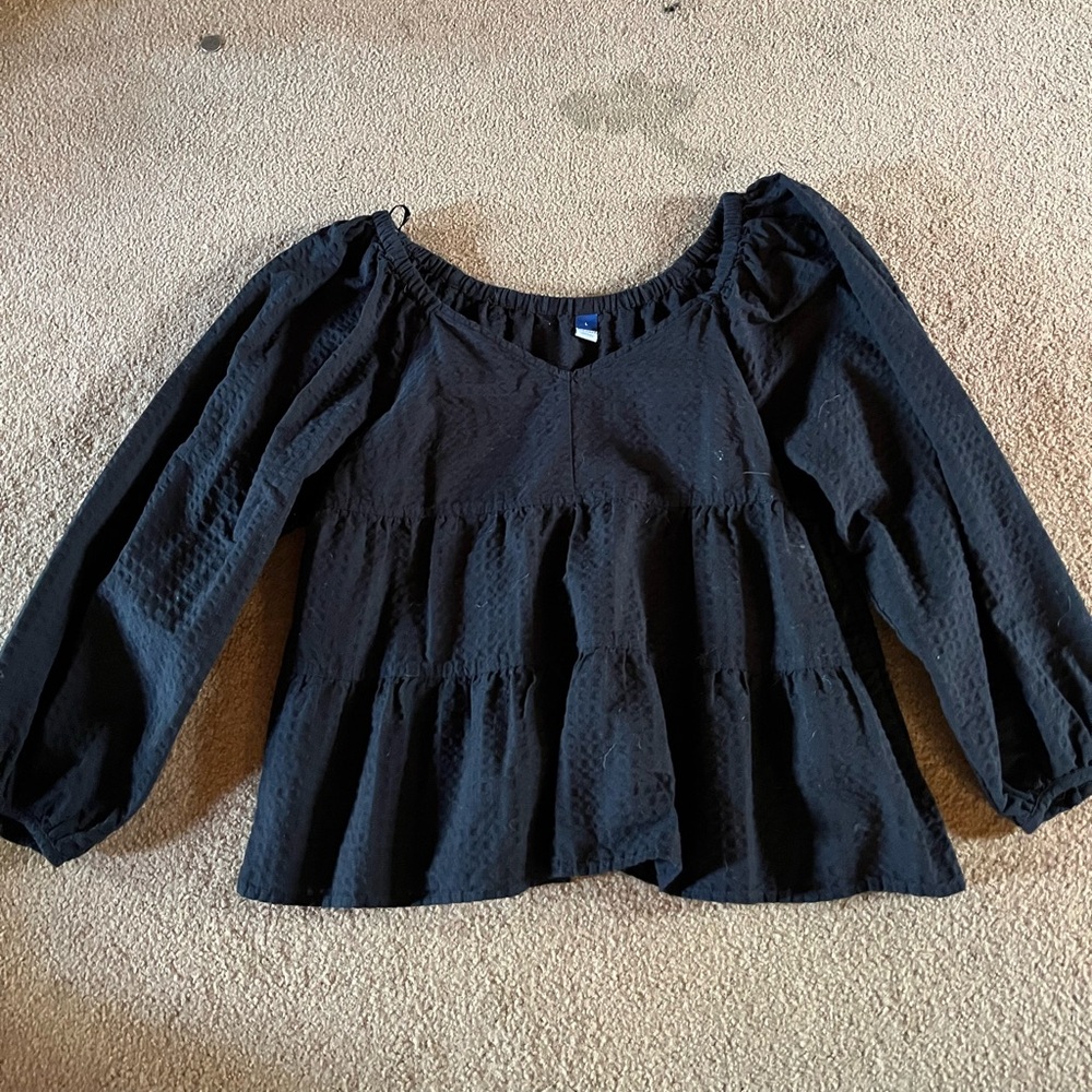 Old Navy Black Blouse